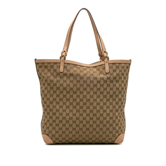 Pre-Loved Gucci GG Canvas Craft Tote - Picture 1 of 12